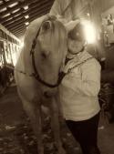 The bond between a girl and her horse 